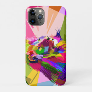 Löwe Farbige Prismatische Pop-Art-Gestaltung-62501 Case-Mate iPhone Hülle