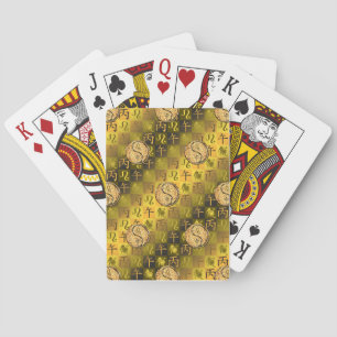 Löwe & Feuerpferd Spielkarten
