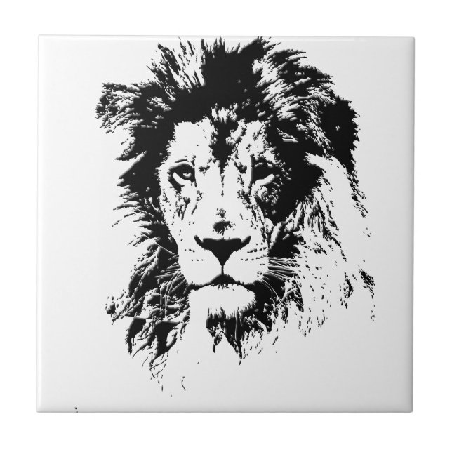 Löwe Fliese (Vorderseite)