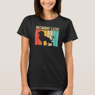 Löwe für Frauen Mädchen Löwe Jungle Safari Tier T-Shirt