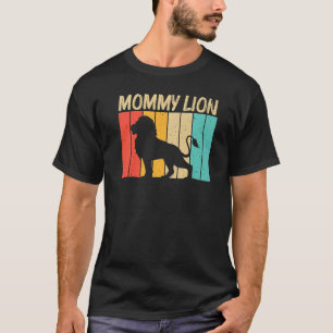 Löwe für Frauen Mädchen Löwe Jungle Safari Tier T-Shirt