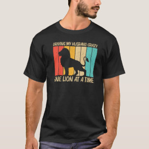 Löwe für Frauen Mädchen Löwe Jungle Safari Tier T-Shirt