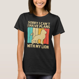 Löwe Für Männer Frauen Afrikanischer Safari Zoo Ti T-Shirt