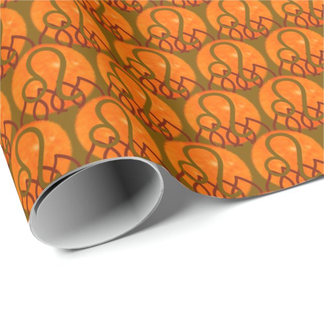 Löwe Geschenkpapier (Rolleneckpunkt)