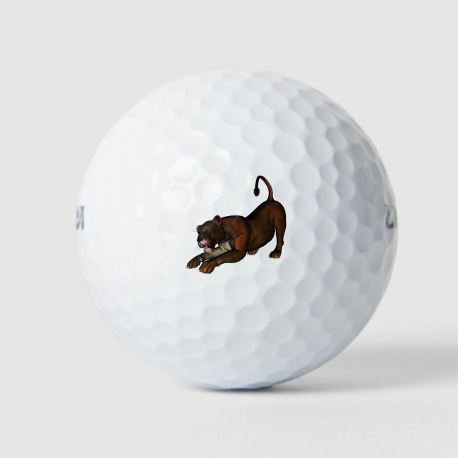 Löwe Golfball (Vorderseite)
