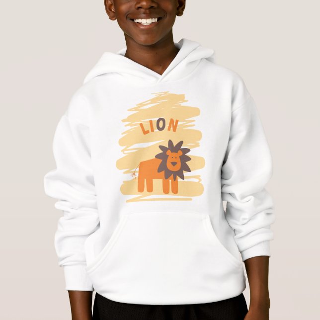 LÖWE HOODIE (Vorderseite)