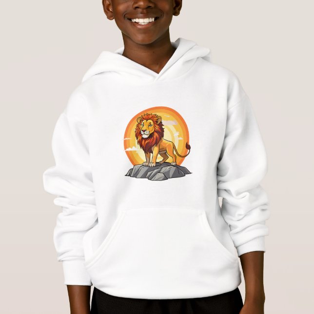 Löwe Hoodie (Vorderseite)