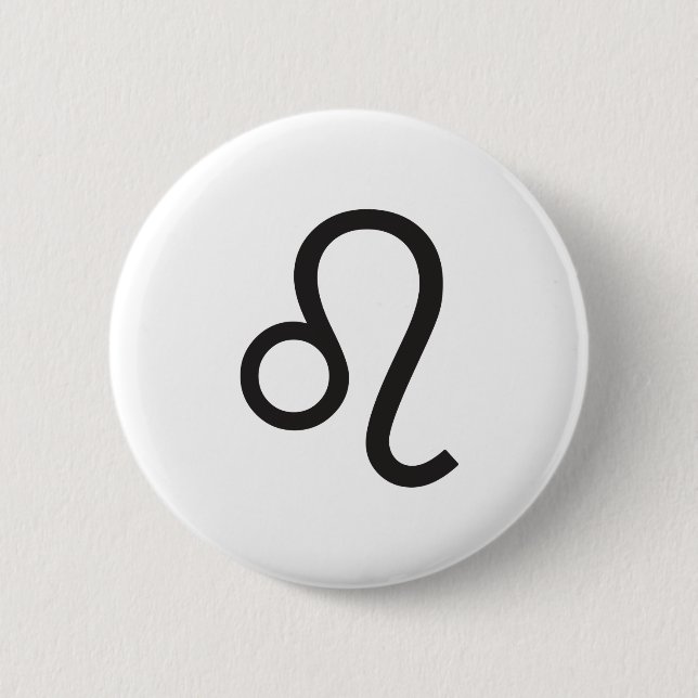 LÖWE, HOROSKOPZEICHEN BUTTON (Vorderseite)