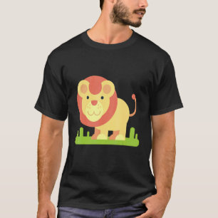 Löwe im Dschungel Wilde Katze Süße Baby Löwen Wild T-Shirt