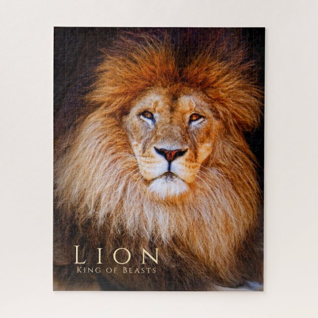 Löwe [Jigsaw puzzle: 520P] Puzzle (Vertikal)