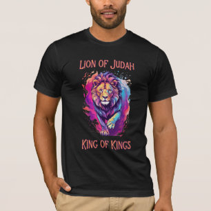 Löwe Juda Christlicher Glaube Jesus Gabe T-Shirt