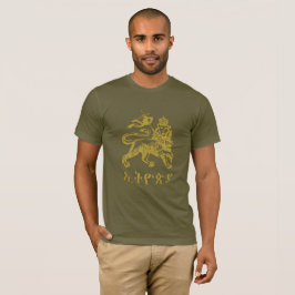 Löwe Juda Haile Selassie I Jah Rastafari HIM T-Shirt