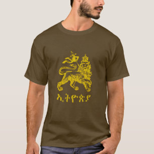 Löwe Juda Haile Selassie I Jah Rastafari IHN T-Shirt