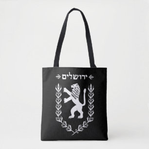 Löwe Judah jüdischer Stolz-Israel-Flagge Jerusal