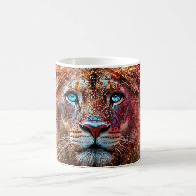 Löwe Kaffeetasse (Mittel)