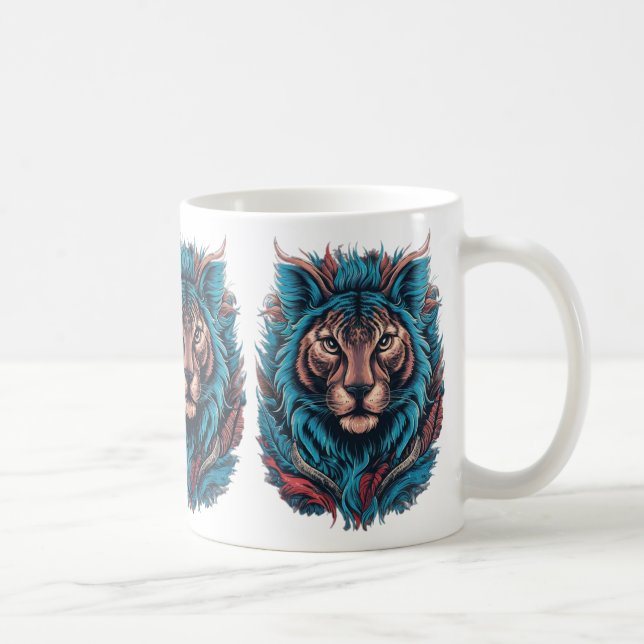 Löwe Kaffeetasse (Rechts)