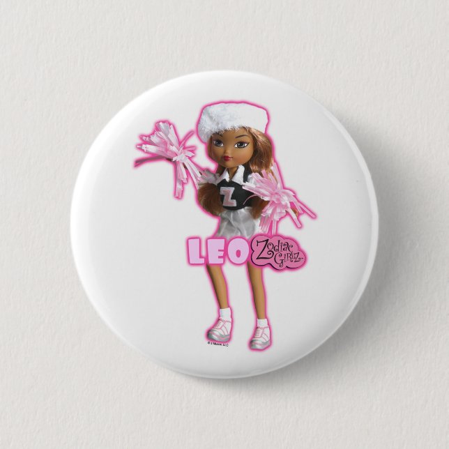 Löwe-Knopf Button (Vorderseite)