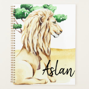 Löwe 🦁 König mit Personalisierungsoptionen. Planer