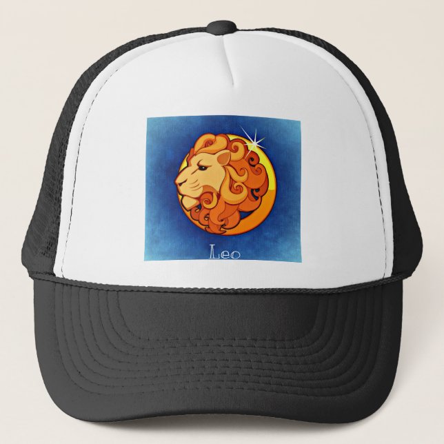 Löwe, Leone Truckerkappe (Vorderseite)