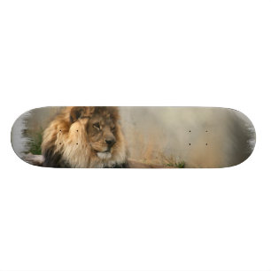 Löwe-Liebhaber-Kunst-Geschenke Skateboard