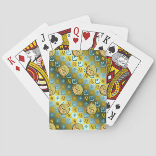 Löwe & Metallschlange Spielkarten