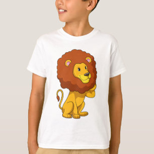 Löwe mit Curls T-Shirt