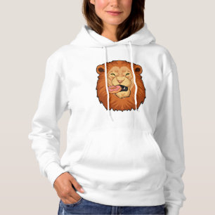 Löwe mit Donut Hoodie
