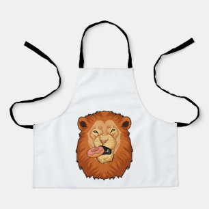 Löwe mit Donut Schürze