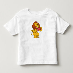 Löwe mit Fleisch Kleinkind T-shirt