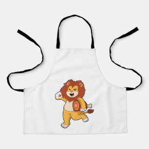 Löwe mit Fleisch Schürze