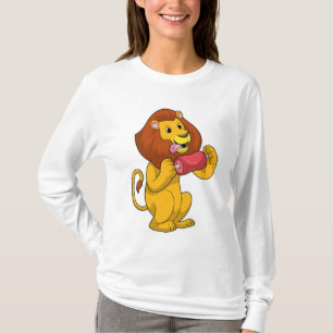 Löwe mit Fleisch T-Shirt