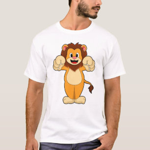 Löwe mit großen Klauen T-Shirt