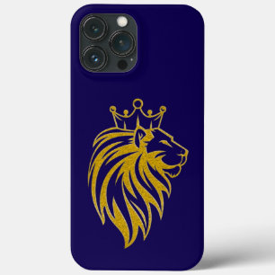 Löwe mit Krone - Gold Stil 2 Case-Mate iPhone Hülle