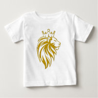 Löwe mit Krone - Goldstil 2