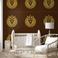 Löwe mit Krone - Goldstil 4
