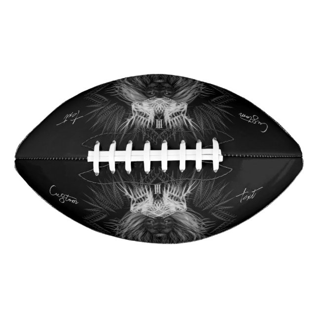 Löwe mit Kronenmonogramm Football (Vorderseite)