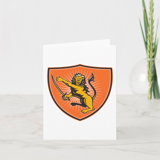 Löwe mit Schwert Karte (Von Creator hochgeladen)