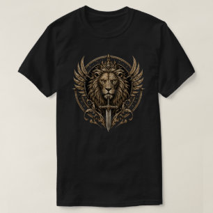 Löwe mit Schwert T-Shirt