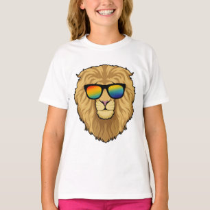 Löwe mit Sonnenbrille T-Shirt