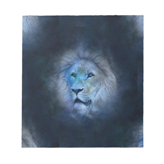 Löwe Notizblock (Vorderseite)