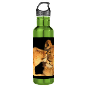 Löwe-Paare 0,7-Liter-Edelstahl Edelstahlflasche