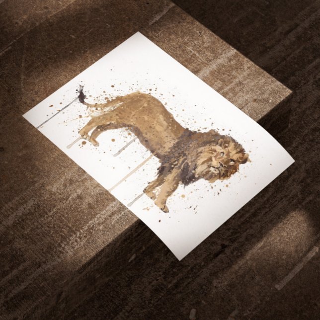 Löwe Poster (Von Creator hochgeladen)