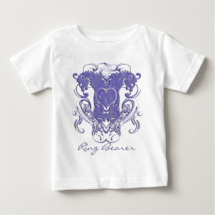 Löwe Rampant Renaissance-Hochzeit Baby T-shirt