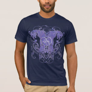 Löwe Rampant Renaissance-Hochzeit T-Shirt