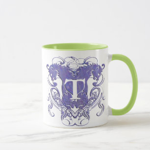 Löwe Rampant Renaissance-Hochzeit Tasse