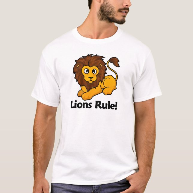 Löwe-Regel! T-Shirt (Vorderseite)