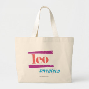Löwe-Rosa Jumbo Stoffbeutel