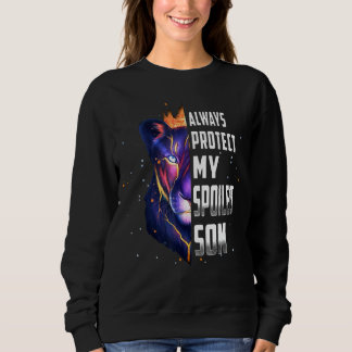 Löwe schützt immer meinen verschmähten Muttertag Sweatshirt