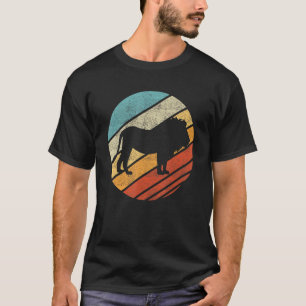 Löwe Sonnenuntergang Große Katze Wildtier Tier T-Shirt