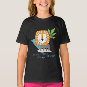 Löwe - Starkes Tier - Kinder erziehen T-Shirt